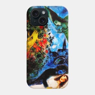 Marc Chagall Untitled, Bride and Groom Phone Case