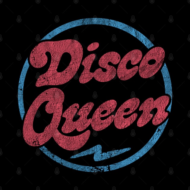 Disco Queen  / Retro Style Typography Design by DankFutura