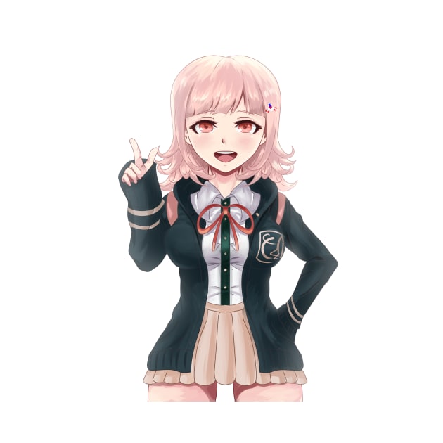 Chiaki Nanami - The Ultimate Gamer [Redraw] by Sephiroth1204