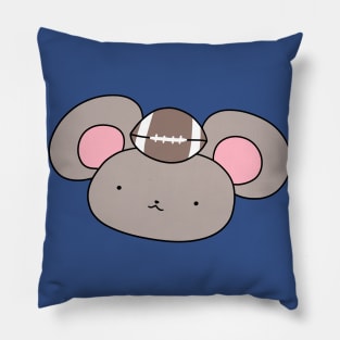 Football Mouse Face Pillow