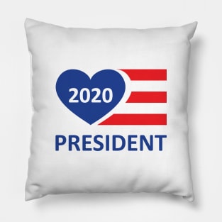 2020 Joe Love Biden President Pillow