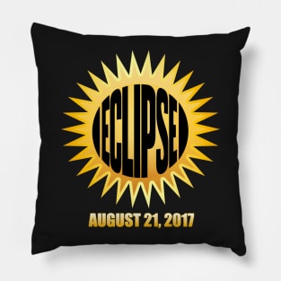 SOLAR ECLIPSE 2017 Pillow