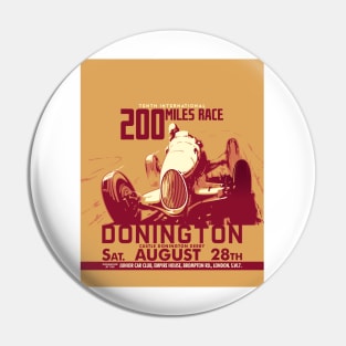 Donington Vintage Race Pin