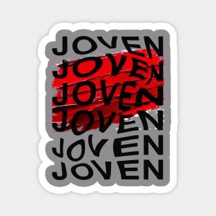 Joven Lipstick Smudge Magnet