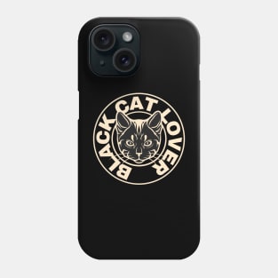 Black cat Lover Phone Case