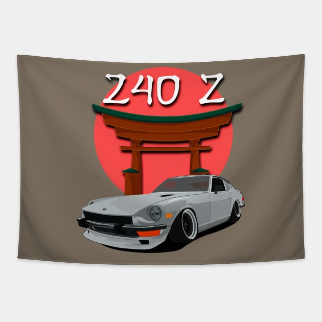 Datsun 240Z Tapestry by brendobar