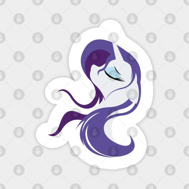 Rarity Magnet by RarieDash