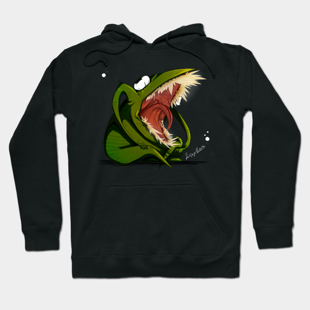 Frog Reeeeeee Kermit Meme Hoodie Teepublic Uk