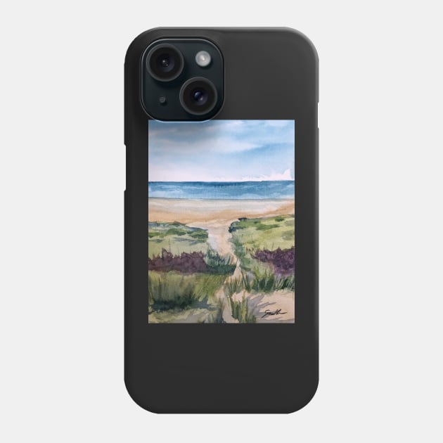 Path to the Beach Phone Case by aldersmith