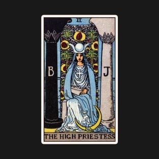 High Priestess Tarot Card T-Shirt