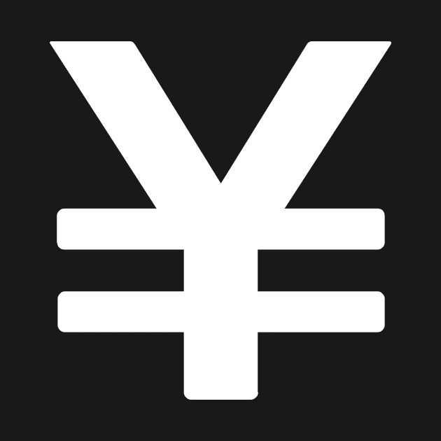 YEN - Aesthetic Japanese Vaporwave Symbol by MeatMan