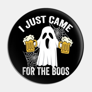 Funny Halloween Beer Shirt Pin