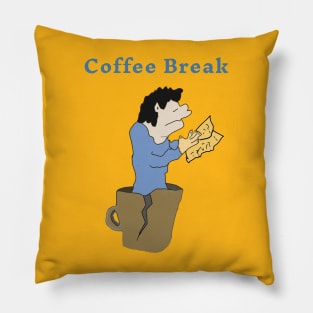 Coffee Break Pillow