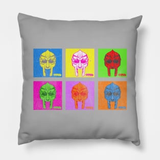 MF Doom Pop Art Style Vintage v3 Pillow