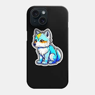 Adorable of Colorful Wolves 002 Phone Case