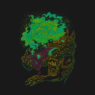 Trippy Wolf V2 T-Shirt