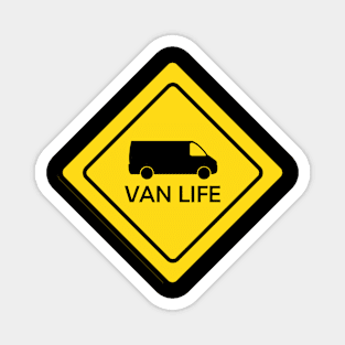 Van Life Traffic Sign Magnet