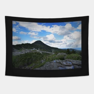 Grandfather Mountain Swinging Bridge Tapestry