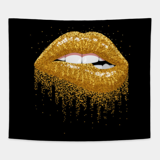 glitter lips