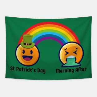 St. Patrick's Day Morning After Tapestry