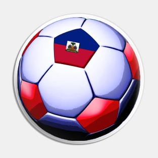 Haiti Soccer Pin