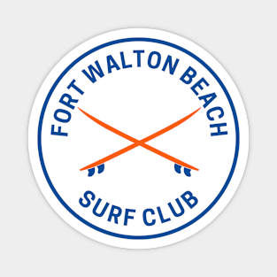Vintage Fort Walton Beach Florida Surf Club Magnet