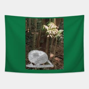 Kiwi Bird in the Forest Tapestry