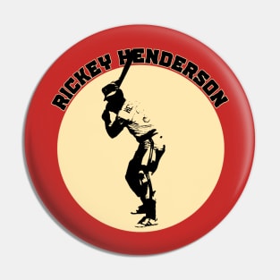 Rickey henderson t-shirt Pin