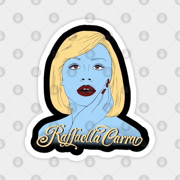 RaffaellaCarra Magnet by estanisaboal