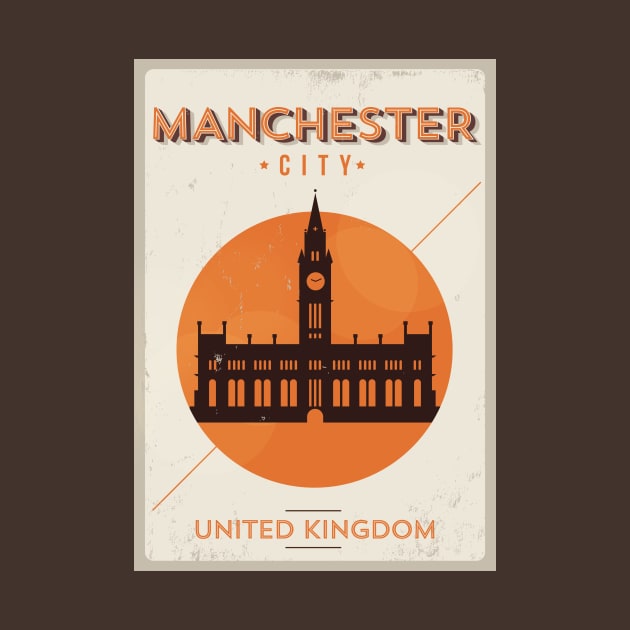 Manchester Poster Design by kursatunsal