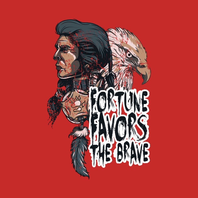 Fortune Favors The Brave by inkExtreme