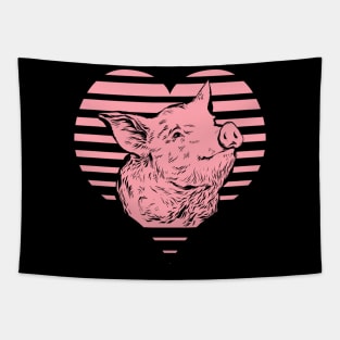 I love pigs Tapestry