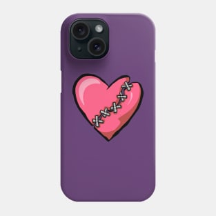 Love My Pink Dead Zombie Heart Phone Case