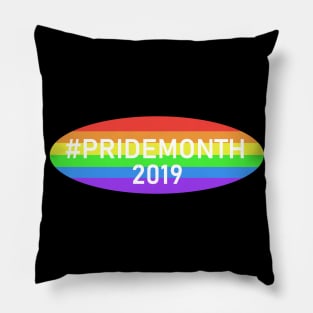 #PrideMonth 2019 Pride Rainbow Flag Pillow