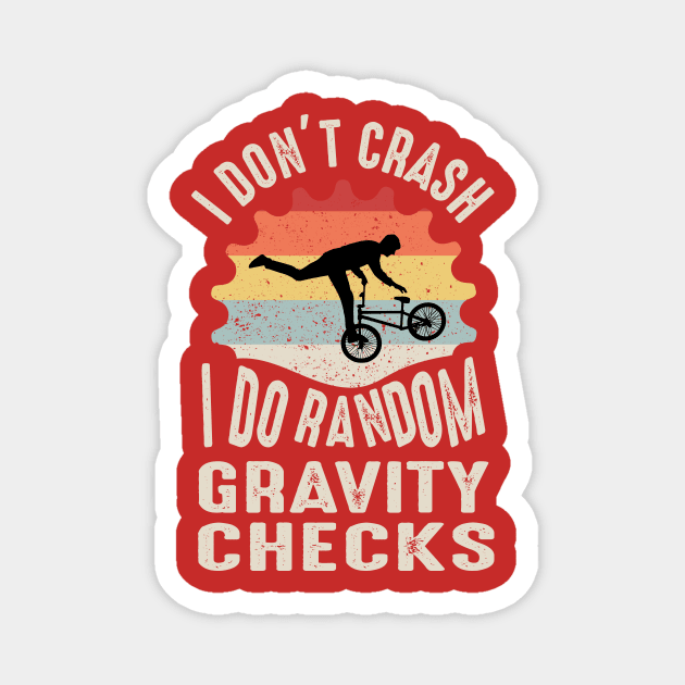 I Don't Crash I Do Random Gravity Checks Magnet by MoMotutSu