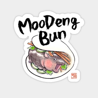 Moo Deng Bun Magnet