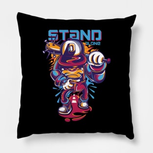 Stand Alone Monster man Pillow