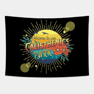 CALISTHENICS PARK - sunny design Tapestry