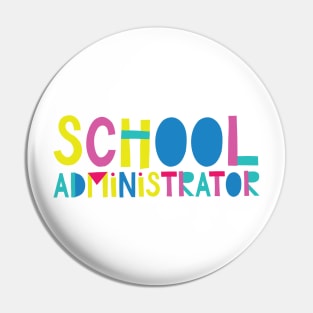 School Administrator Gift Idea Cute Back to School Pin