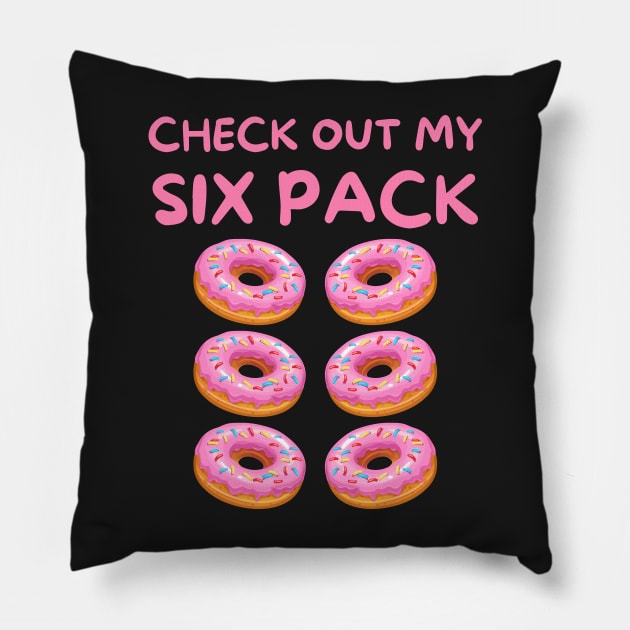 Check out my six pack donut Pillow by AllPrintsAndArt