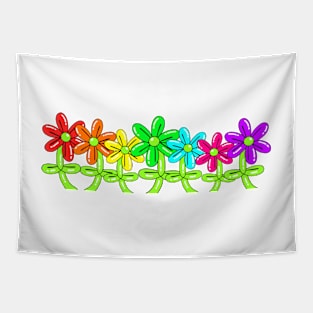 Balloon Flower Field Tapestry