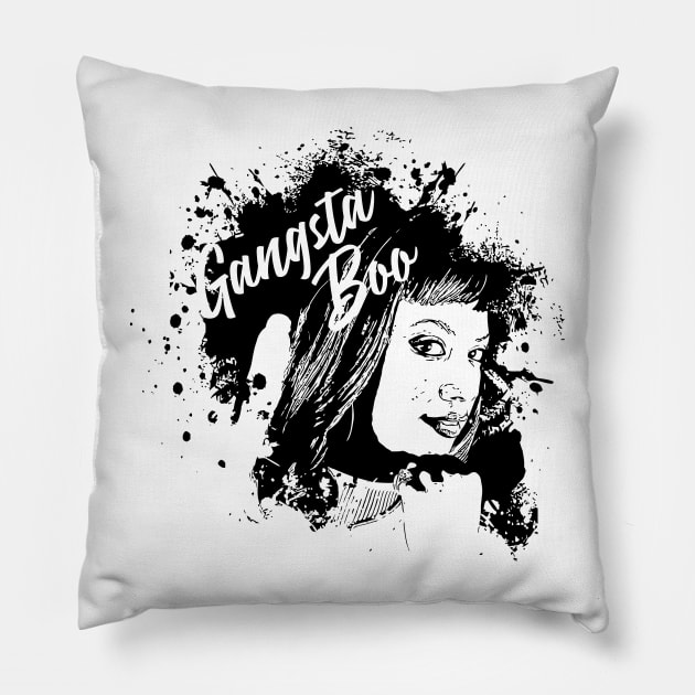 gangsta boo Pillow by siaskinet043