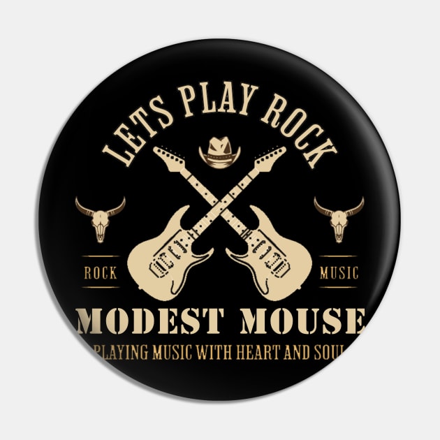 Lets Play Modest Mouse Pin by Ceogi Yen