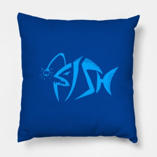 Scary Fish Pillow