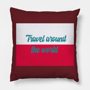 Travel Around the World - Poland Pillow