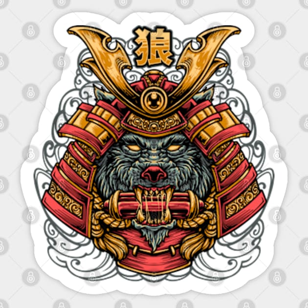 Samurai of Hyuga Ronin Sticker for Sale by royaljabberwock