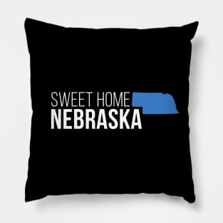 Nebraska Sweet Home Pillow