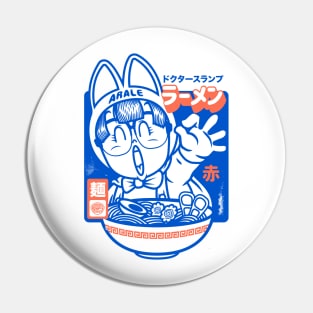 Arale dr slump ramen Pin