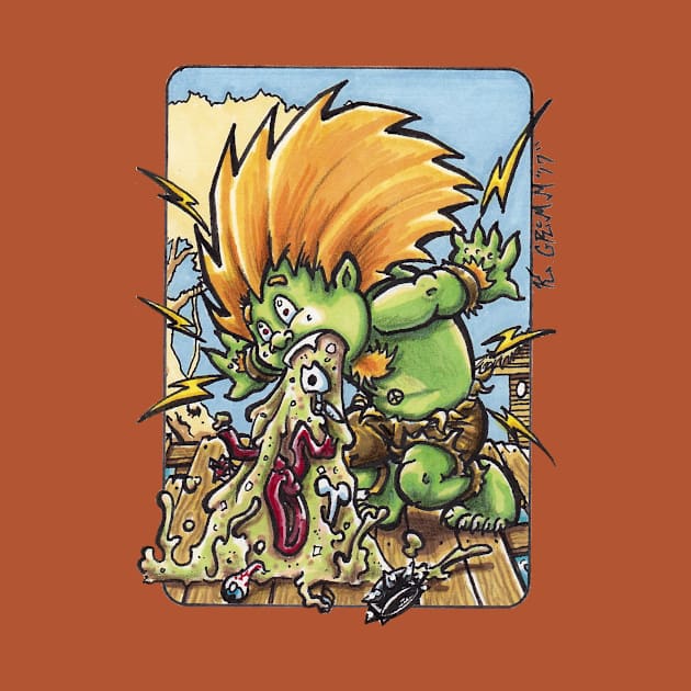 Barfin Blanka by kiddgrimm