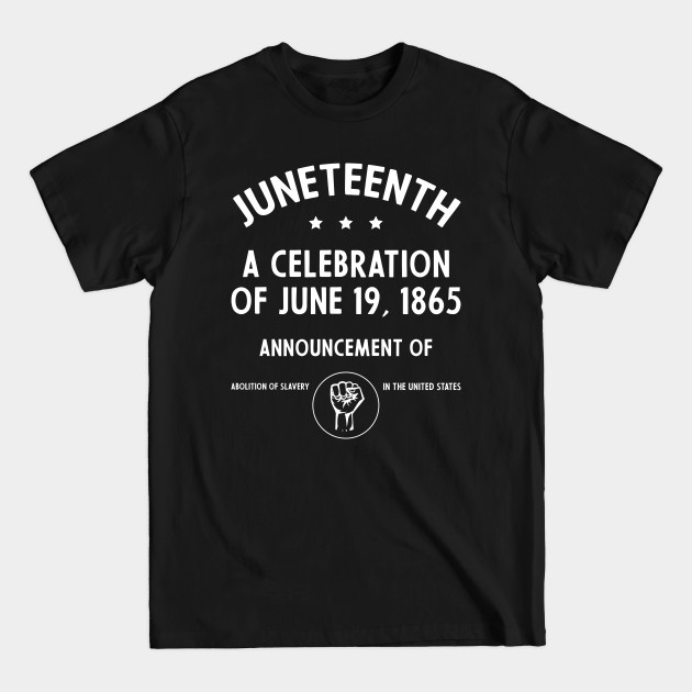 Disover Juneteenth Celebrates Freedom Black African American - Juneteenth - T-Shirt